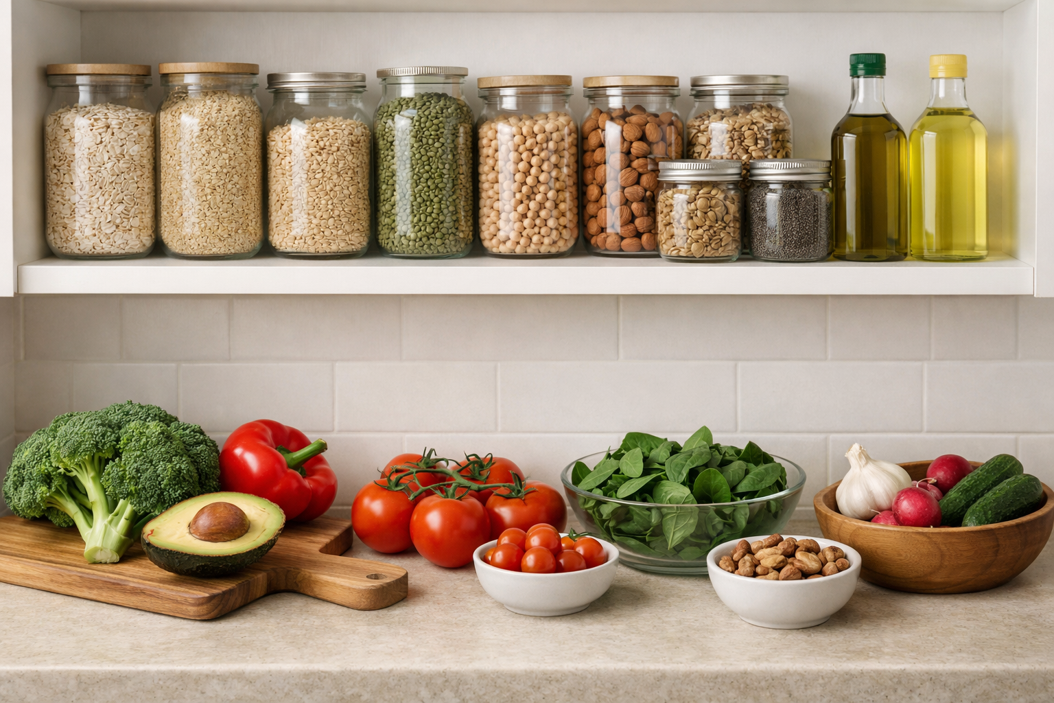 Heart-Healthy Pantry Basics for Everyday Cooking
